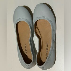 Lucky Brand Pale Blue Ballet Flats